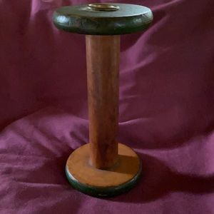 Antique Wood Bobbin